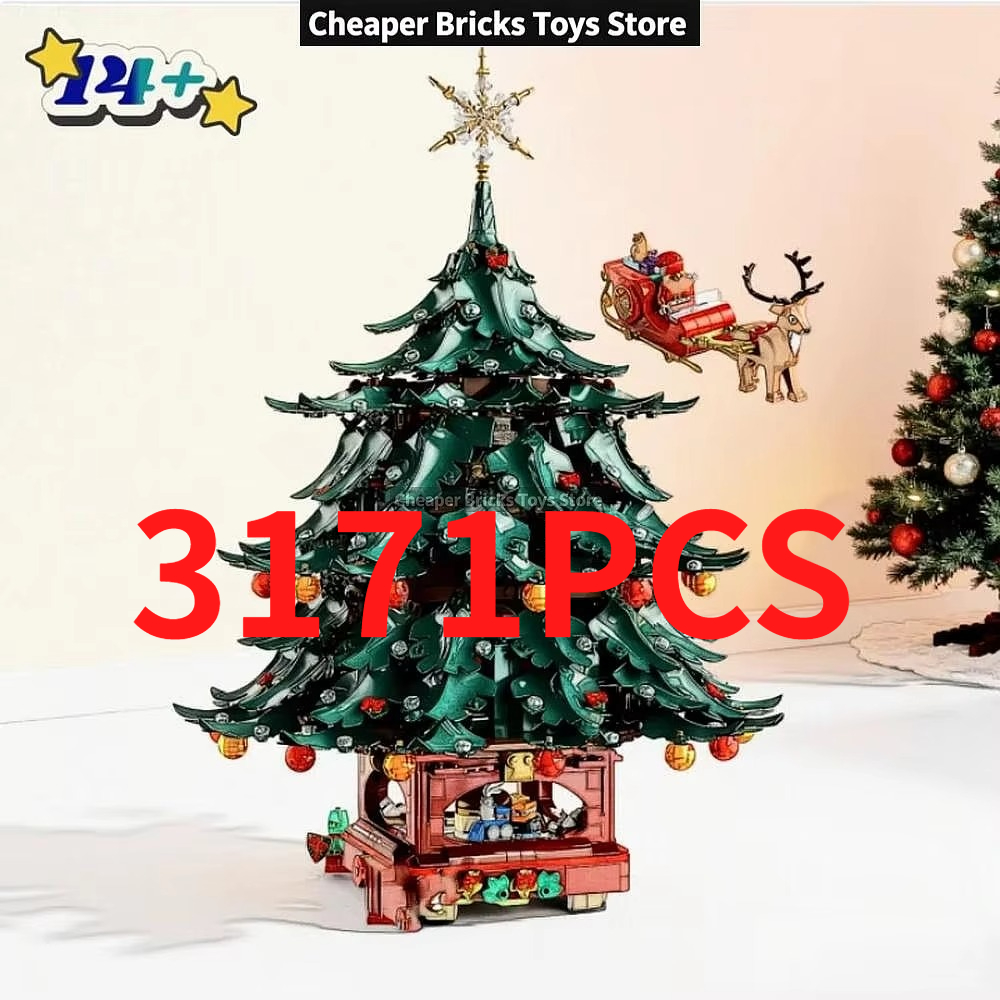 Building Blocks - The Cheapest In-stock 3171PCS New Christmas