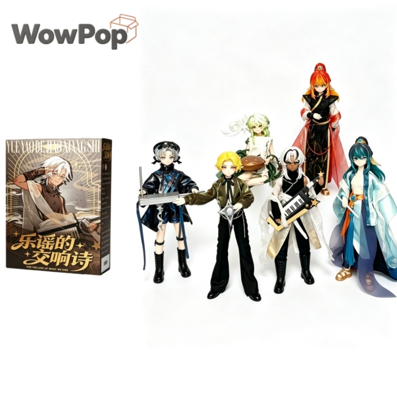 Anime Action Figure Blind Box - Genuine Symphonic Poem Of Melody‑Ballad Series
