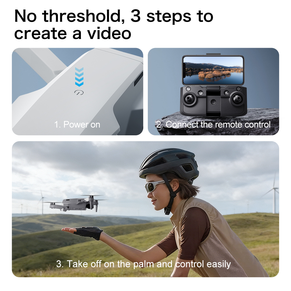 Aeri100 RC Drone HD Profession - Fpv Brushless Rc Drone 4K recension och pris