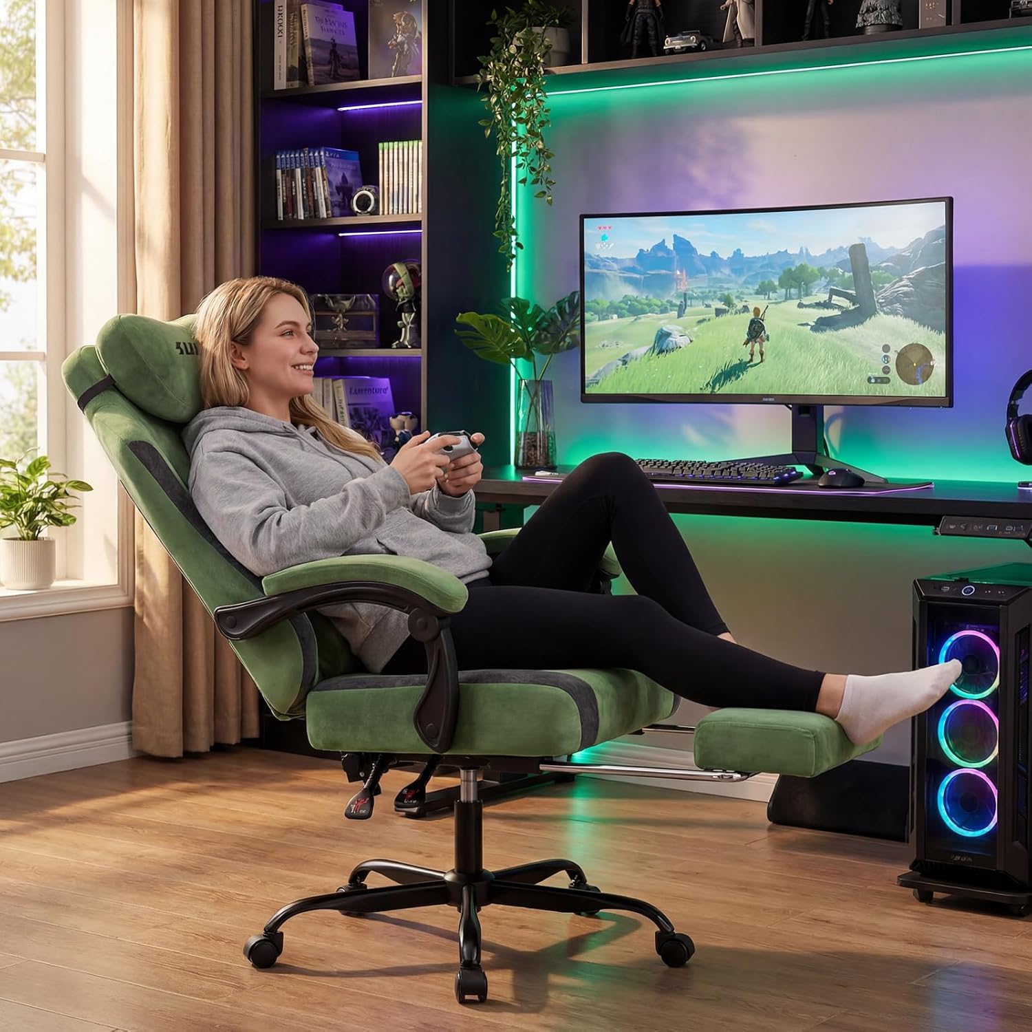 Fabric Video Gaming Chair, Erg - Video Games recension och pris