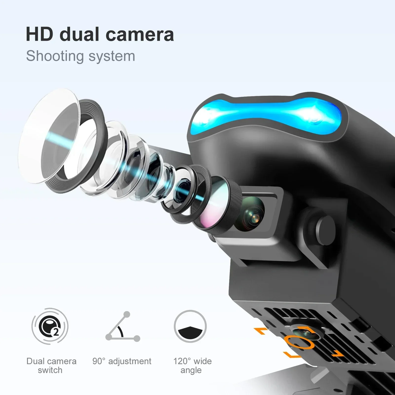 E99 K3 Pro 4K Drone Foldable D - Fpv Brushless Rc Drone 4K recension och pris