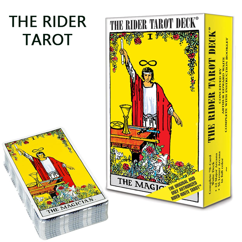 Authentic Rider-Waite Tarot De - Tarot Cards Deck With Guidebook recension och pris
