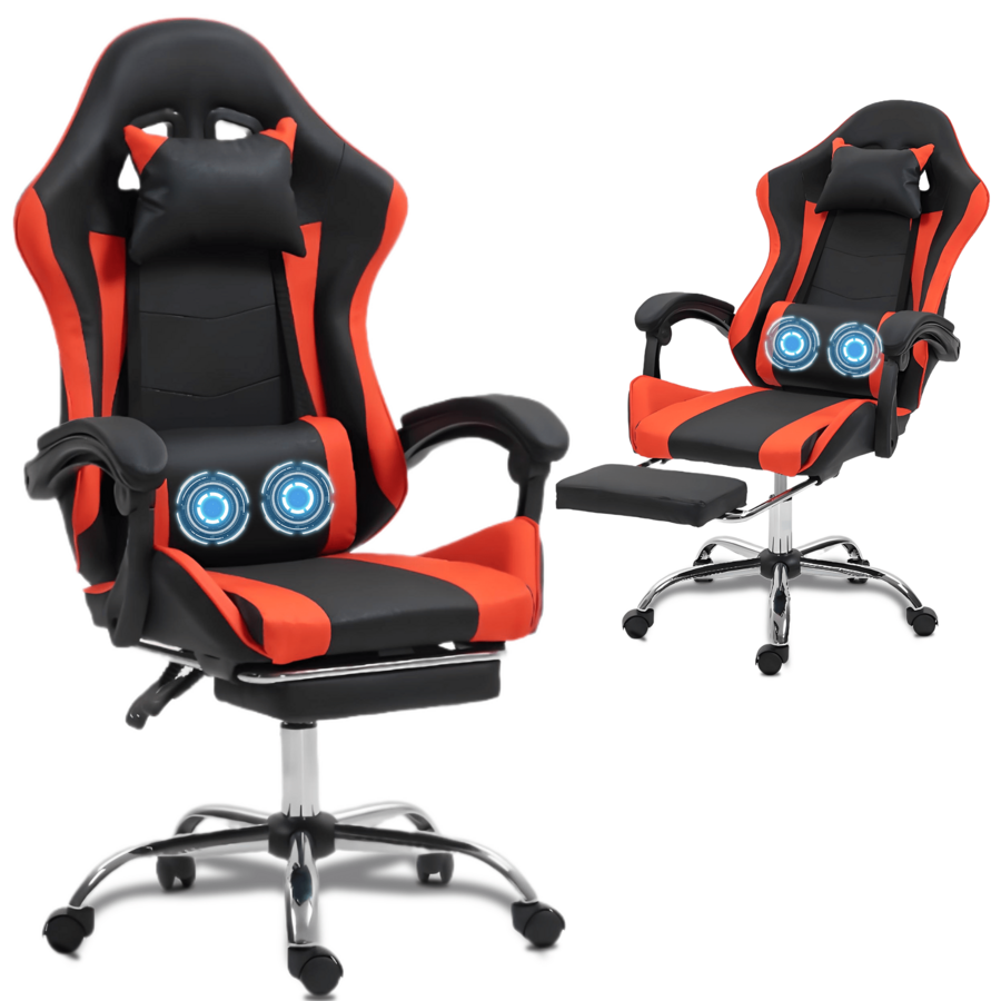 Gaming Chair With Massage Lumb - Video Games recension och pris