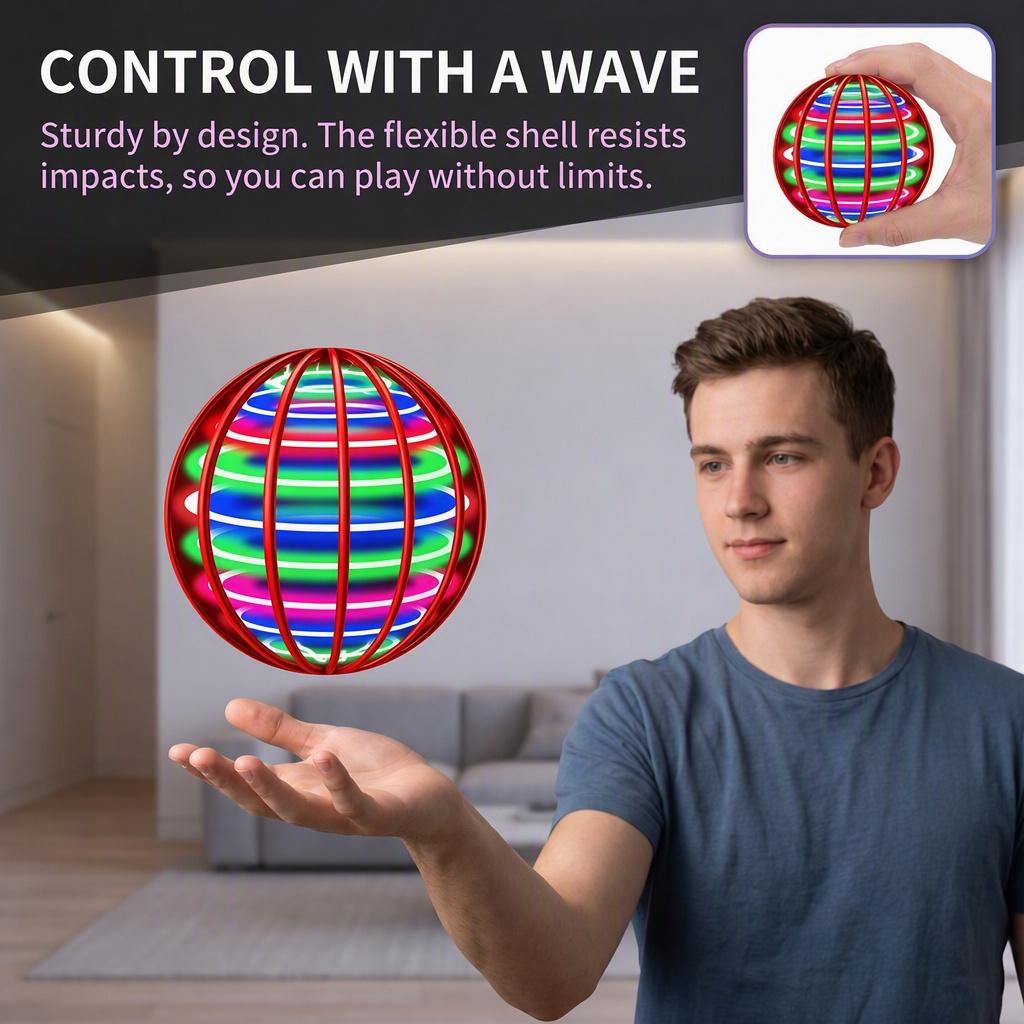Magic Flying Ball Boomerang wi - Stem Solar Robot Kit For Kids recension och pris