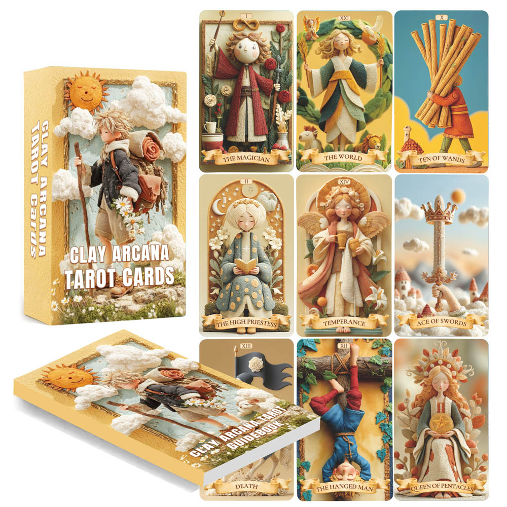 78 Tarot Cards Set, 13x8 Cm Th - Tarot Cards Deck With Guidebook recension och pris