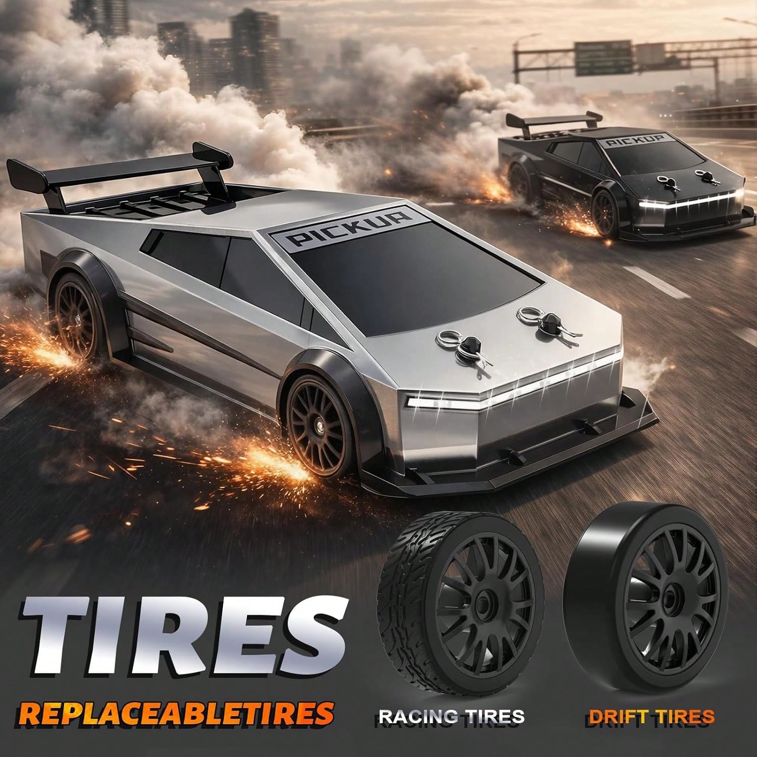 1:24 Scale 4WD RC Drift Car –  - Rc Drift Car 1 24 Scale 4Wd recension och pris