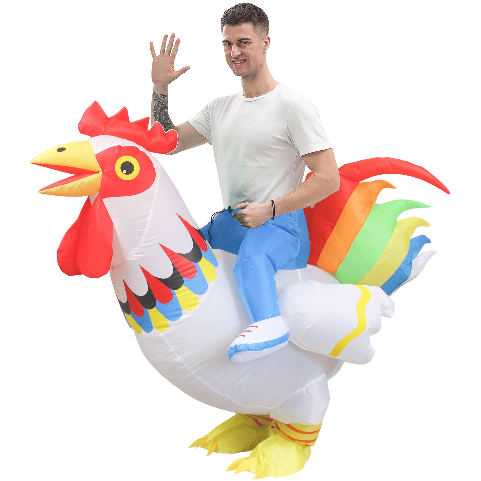 Halloween Funny Rooster Inflat - Dolls recension och pris