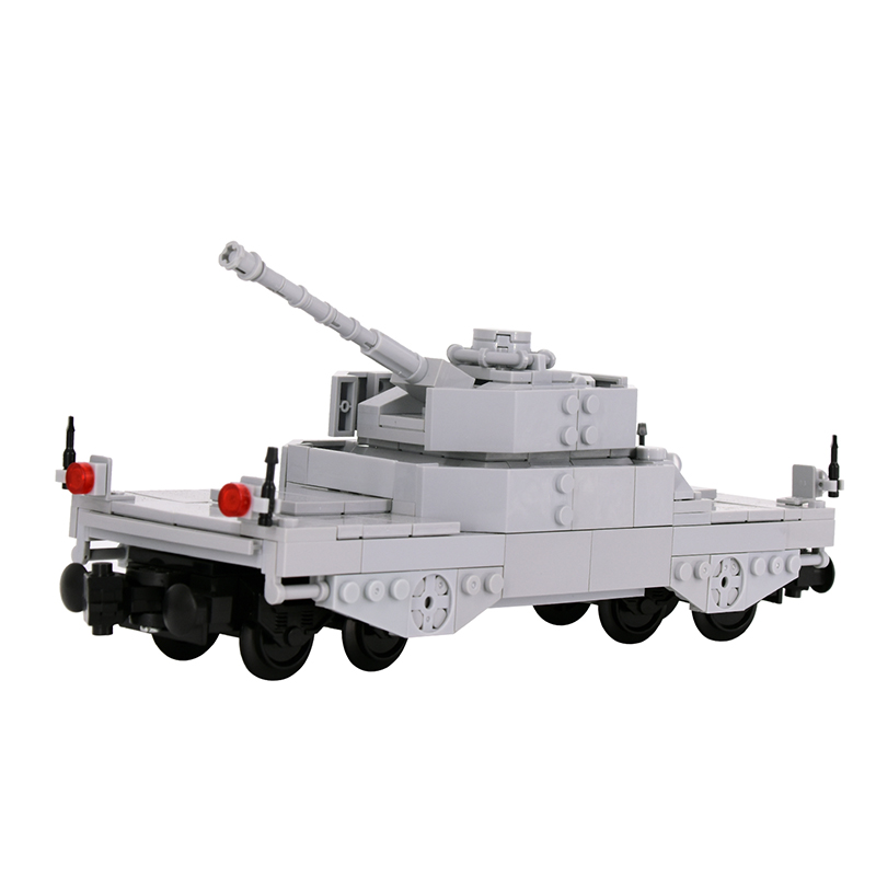 MOC City Military Tank Destroy - Lego Compatible Military Tank recension och pris