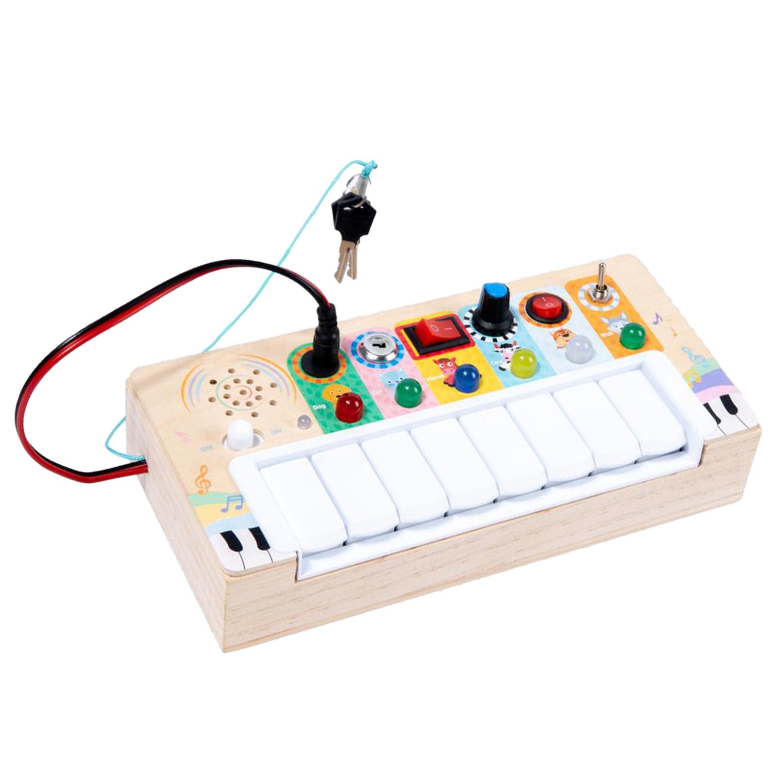 Toddler Busy Board Wooden Swit - Montessori Wooden Busy Board Toddler recension och pris