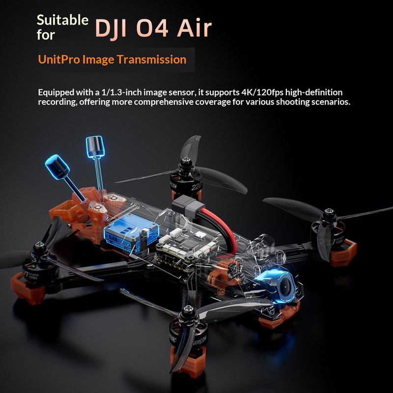 New Geprc Vapor-X/D O4 Pro 8s  - Fpv Brushless Rc Drone 4K recension och pris