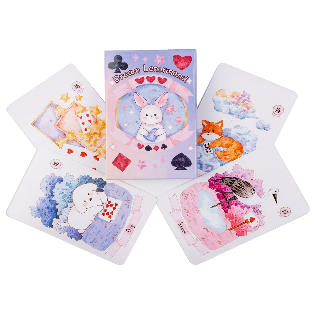Rana Psychic Dream Lenormand T - Tarot Cards Deck With Guidebook recension och pris