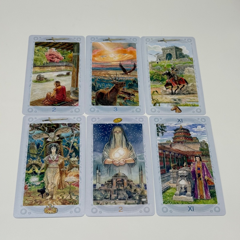 ТАРО СВЯЩЕННЫХ МЕСТ Russian Ve - Tarot Cards Deck With Guidebook recension och pris